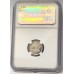 AUSTRALIA 1934/3 . THREEPENCE . VARIETY . OVERDATE . NGC AU58